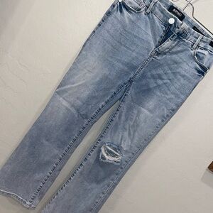 Buffalo David Bitton Kellie Semi Hi Rise Kick Crop Size 26